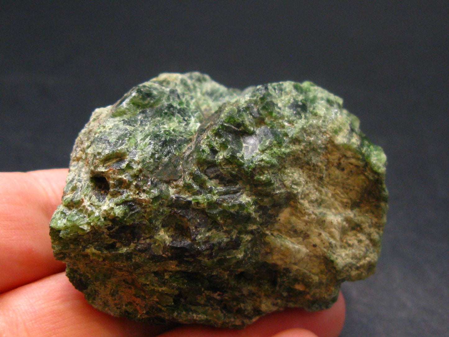 Chrome Diopside Crystal From Russia - 2.0"