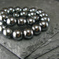 Hematite Genuine Bracelet ~ 7 Inches ~ 8mm Round Beads