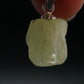 Wulfenite Crystal Silver Pendant From Arizona, USA - 0.8" - 2.31 Grams