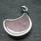 Pink Morganite Silver Pendant From Brazil - 1.1" - 3.26 Grams
