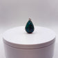 Chrysocolla Pendant Faceted Blue Green Gemstone Silver Necklace Statement Jewelry Natural Stone Gift