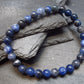 Sodalite Genuine Bracelet ~ 7 Inches ~ 6mm Round Beads