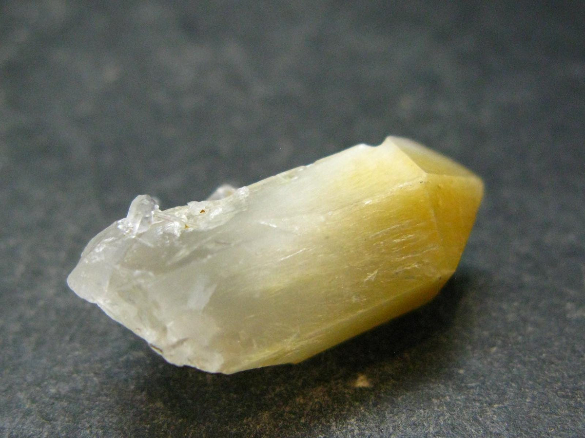 Rare Mango Quartz w/ Hallyosite Crystal From Colombia - 1.0" - 3.81 Grams
