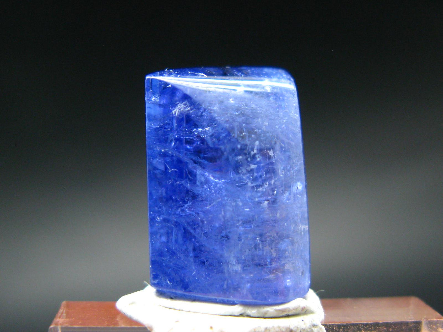 Fine Gem Tanzanite Zoisite Polished Stone From Tanzania - 16.71 Carats - 0.6"