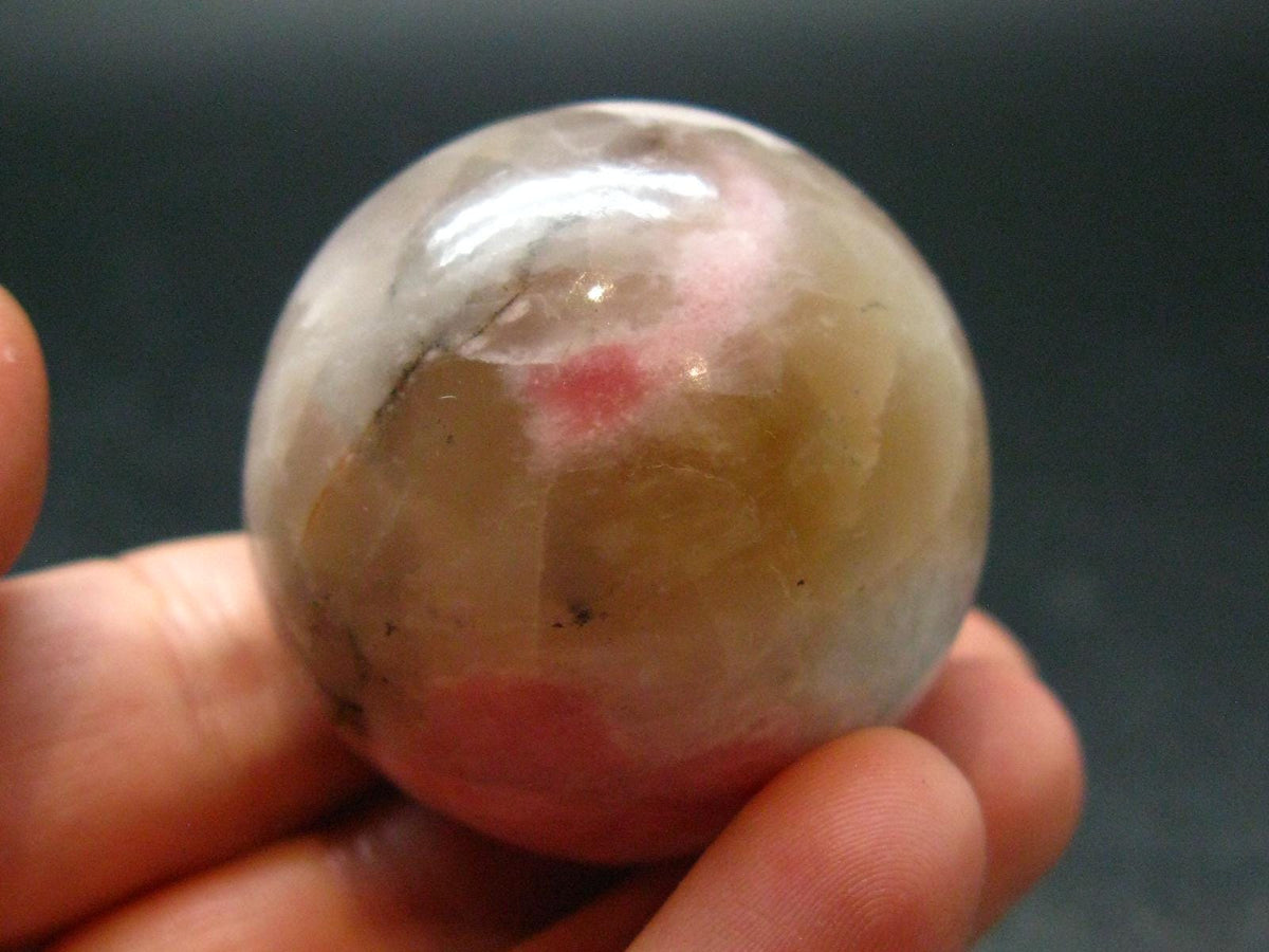 Rare Pink Petalite Ball Sphere From Namibia - 1.5" - 70.22 Grams