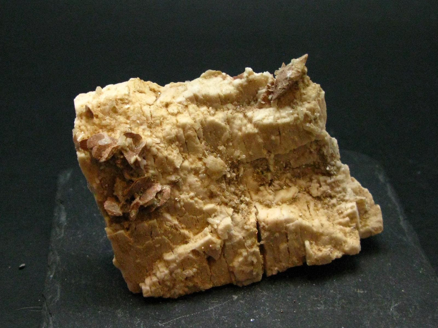 Rare Herderite on Feldspar Cluster from Brazil - 86.69 Grams - 2.6"