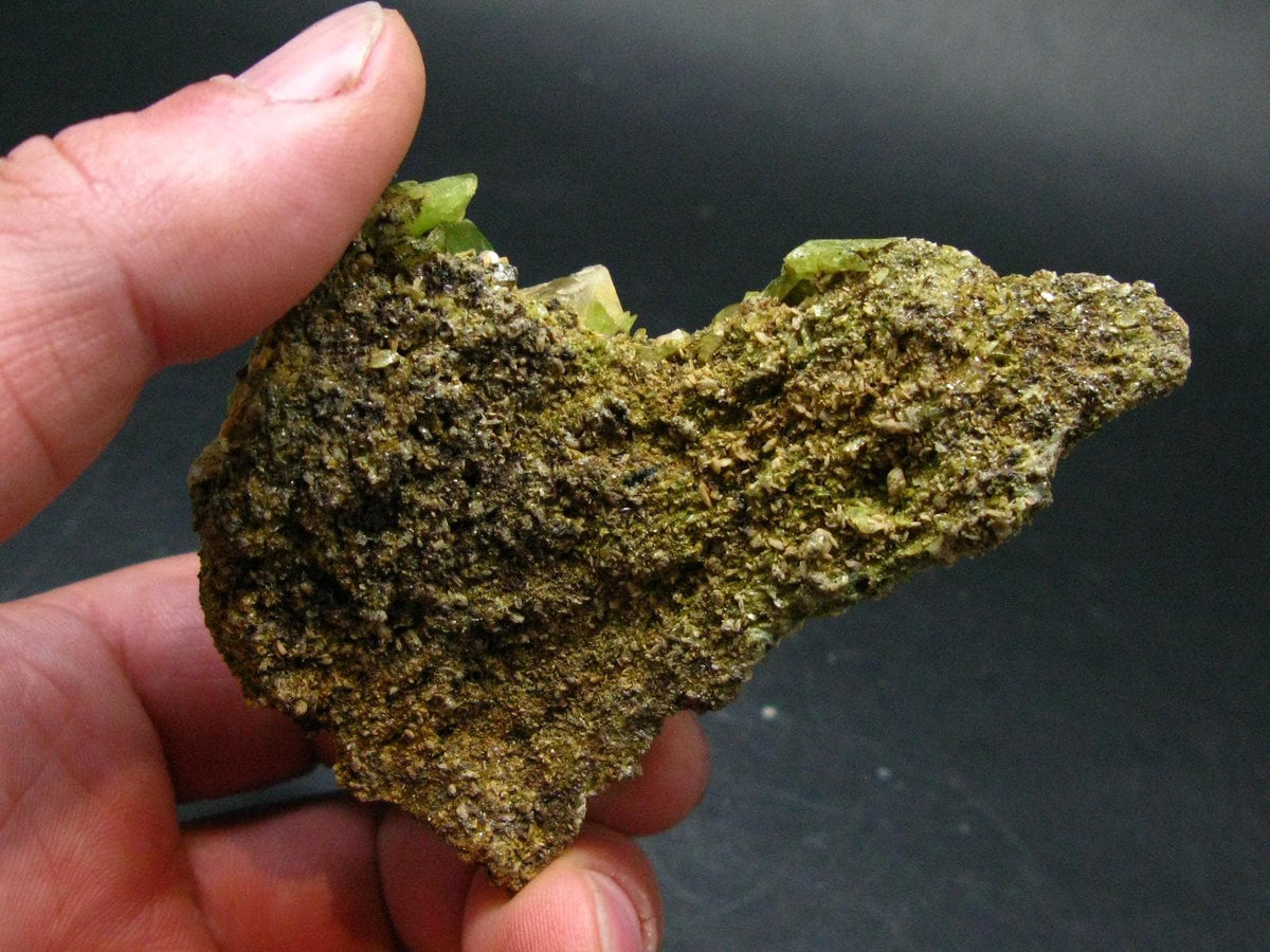 Rare Titanite Sphene Crystal Cluster From Madagascar - 3.3"