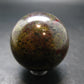 Rare Dragon Bloodstone Sphere Ball From China - 1.8"