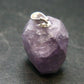 Purple Scapolite Pendant in SS From Afghanistan - 0.9" - 4.90 Grams