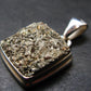 Pyrite Silver Pendant From Peru - 6.82 Grams - 1.0"