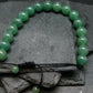 Green Aventurine Genuine Bracelet ~ 7 Inches ~ 10mm Round Beads - w/ Drawstring