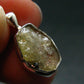 Rhodizite Rhodozite Crystal Silver Pendant from Madagascar - 0.8" - 1.58 Grams