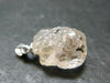 Phenakite Phenacite Crystal Silver Pendant From Russia - 0.9" - 2.81 Grams