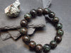 Seraphinite Clinochlore Genuine Bracelet ~ 7 Inches ~ 12mm Round Beads