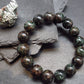 Seraphinite Clinochlore Genuine Bracelet ~ 7 Inches ~ 12mm Round Beads