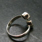 Phenakite Phenacite Crystal Silver Ring From Brazil - Size 5 - 2.09 Grams
