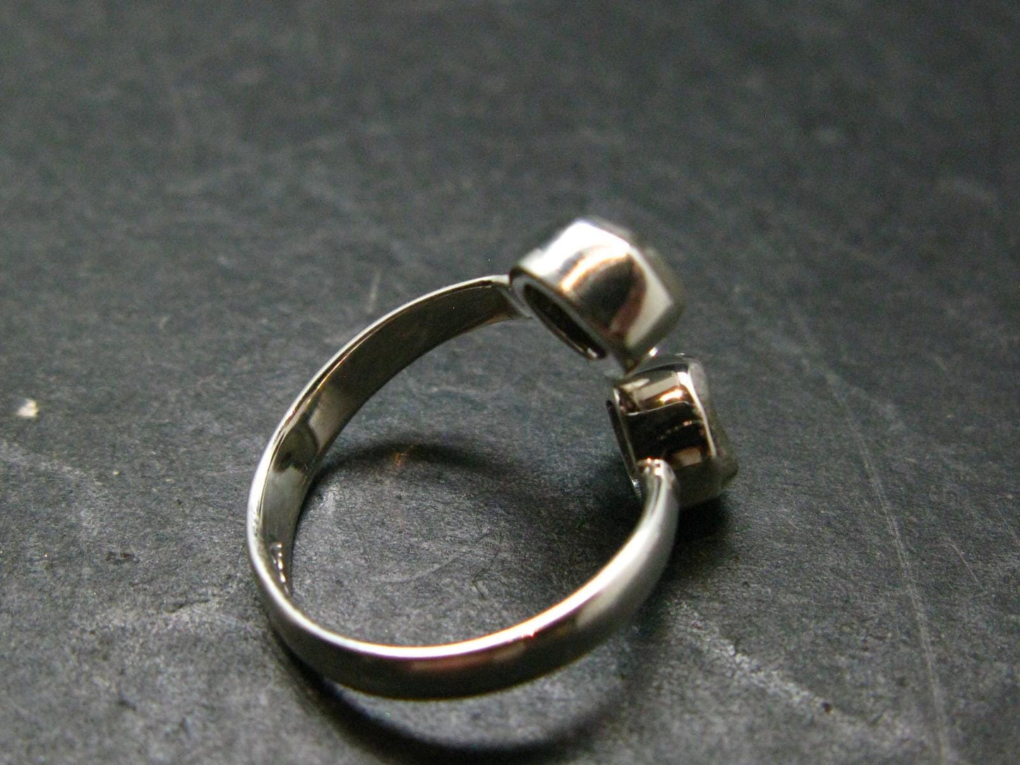 Phenakite Phenacite Crystal Silver Ring From Brazil - Size 5 - 2.09 Grams