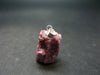 Bixbite Red Emerald Beryl Silver Pendant From Utah USA - 17.50 Carats - 0.8"