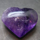Amazing Natural Amethyst Puffed Heart Shaped from Brazil - 1.1"