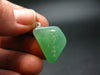 Chrysoprase Silver Pendant From Australia - 1.1" - 3.41 Grams