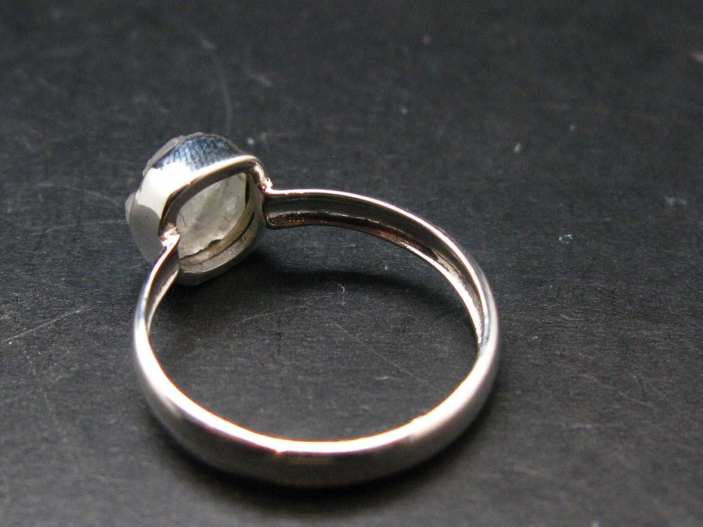 Phenakite Phenacite Sterling Silver Size 8 Ring from Russia - 2.0 Grams
