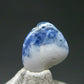 Gem Benitoite Polished Stone From California - 0.84 Carats - 8x7mm