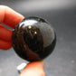 Nuumite Nuummite Sphere Ball From Greenland - 1.5" - 103.72 Grams