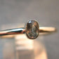 Genuine Alexandrite Gem Silver Ring From Russia - Size 7 - 1.52 Grams