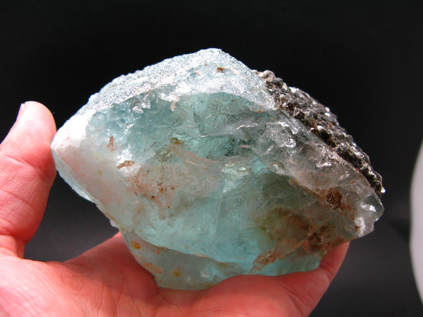 Fantastic Large Blue Topaz Crystal From Brazil - 4.7" - 1086 Grams