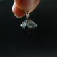 Magnetite Crystal Silver Pendant From Bolivia - 0.9" - 2.94 Grams