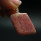 Pink Petalite Silver Pendant from Canada - 1.4" - 5.90 Grams