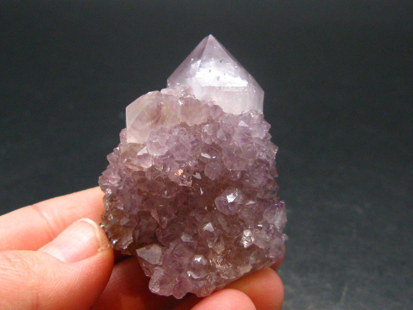 Fine Cactus Amethyst Spirit Quartz Crystal From South Africa - 1.5" - 56.82 Grams