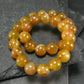 Rare Golden Apatite Genuine Bracelet From Mexico ~ 7 Inches ~ 6mm Round Beads
