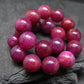 AAA Grade Ruby Genuine Bracelet ~ 7 Inches ~ 10mm Round Beads