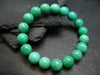 Chrysoprase Genuine Bracelet ~ 7 Inches ~ 12mm Round Beads