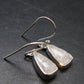 Natrolite Silver Earrings From Russia - 2.51 Grams