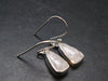 Natrolite Silver Earrings From Russia - 2.51 Grams
