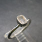 Natrolite Silver Ring From Tanzania - 1.81 Grams - Size 6