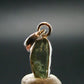 Moldavite Tektite Silver Pendant from Czech Republic - 0.8" - 1.08 Grams