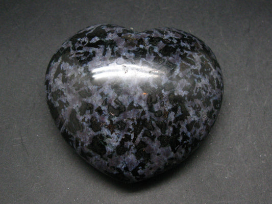 Mystic Merlinite Tumbled Heart From Indian Ocean - 3.2"