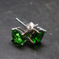 Helenite Gaia Stone Gem Sterling Silver Earrings From Washington - 0.80 Carats