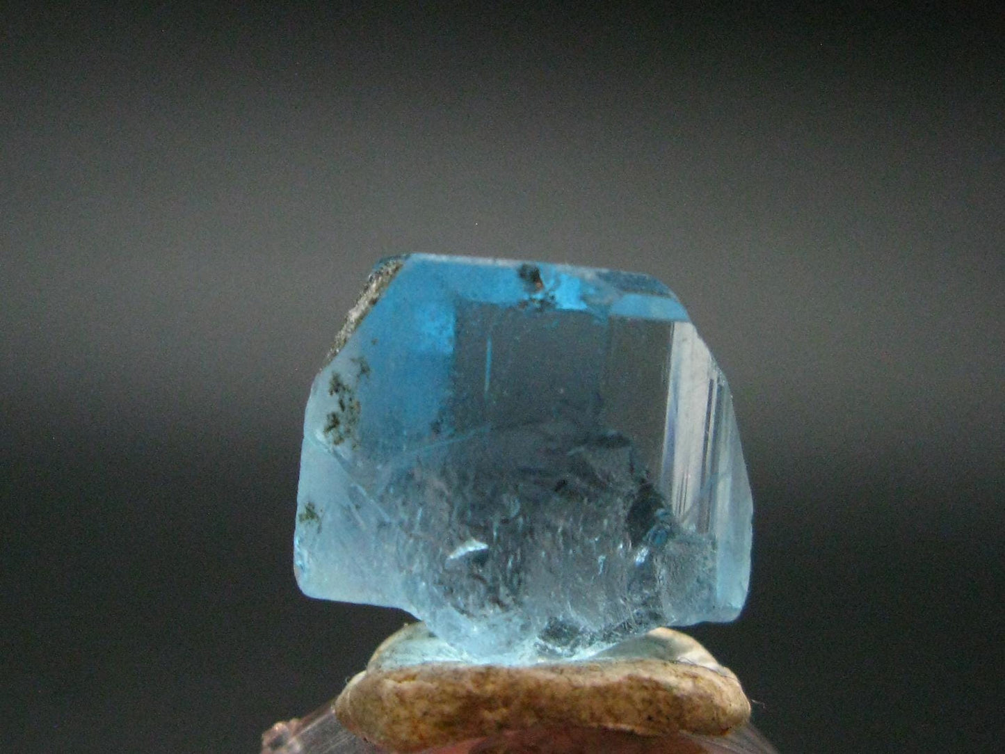 Natural Blue Topaz Crystal From Russia - 0.7" - 36.55 Carats