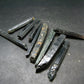 Lot of 10 Rare Aegirine Crystals From Malawi - 29.0 Grams