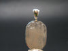 Raw Rare Natrolite Crystal Silver Pendant From Russia - 1.0" - 2.74 Grams