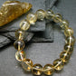 Citrine Genuine Unheated Bracelet ~ 7 Inches ~ 12mm Round Beads