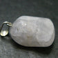 Nice Lilac Amblygonite Crystal Silver Pendant from Brazil - 1.1" - 3.97 Grams