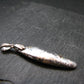 Muonionalusta Meteorite Silver Pendant from Sweden - 1.8" - 6.8 Grams