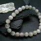 Hiddenite Spodumene Genuine Bracelet ~ 7 Inches ~ 8mm Round Beads