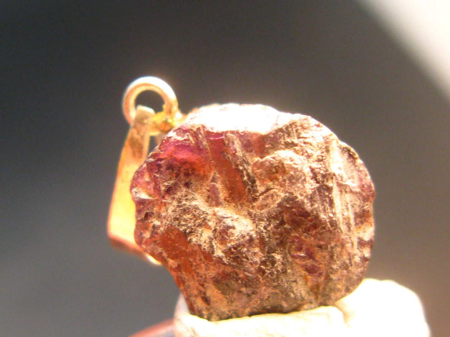 Alexandrite Chrysoberyl Crystal Silver Pendant From Brazil - 1.0" - 2.20 Grams