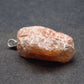 Romancing the Sunstone!! Raw Sunstone Silver Pendant From Tanzania - 1.1"
